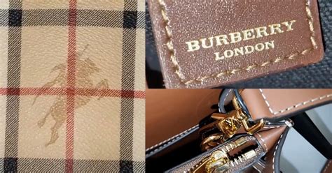 burberry boots fake|how to spot a Burberry bag.